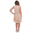 Petite Adele Big Girls Champagne Chiffon Sequence Junior Bridesmaid Dress 8-16 - SophiasStyle.com