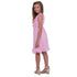 Petite Adele Little Girls Bubble Gum Tiered Chiffon Ruffled Easter Dress 2-6 - SophiasStyle.com