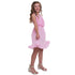 Petite Adele Big Girls Bubble Gum Tiered Chiffon Ruffled Easter Dress 8-12 - SophiasStyle.com