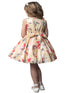 Petite Adele Little Girls Yellow Floral Sleeveless Flower Girl Dress 2T-6 - SophiasStyle.com