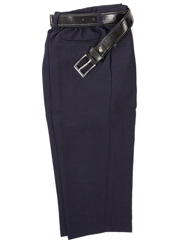 Rafael Boys Dress Pants Matching Belt Set 2T-20 - SophiasStyle.com