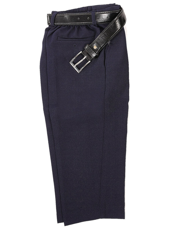 Rafael Boys Dress Pants Matching Belt Set 2T-20 - SophiasStyle.com