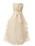 Rain Kids Girls Multi Color Floral Trim Accent Glamorous Occasion Dress 4-14 - SophiasStyle.com