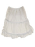 Rain Kids Little Girls White 2 Hoop Tea Length Petticoat Slip Fits Sizes 0-3 - SophiasStyle.com