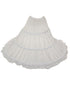 Rain Kids Big Girls White 3 Hoop Tea Length Petticoat Slip Dress Sizes 14 and up - SophiasStyle.com