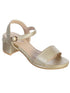 Girls Multi Color Block Heel Buckle Closure Sandals 9-5 Kids - SophiasStyle.com
