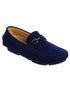 Tip Top Kids Boys Royal Blue Velvet Horsebit Slip On Loafers 9 Toddler-8 Kids - SophiasStyle.com