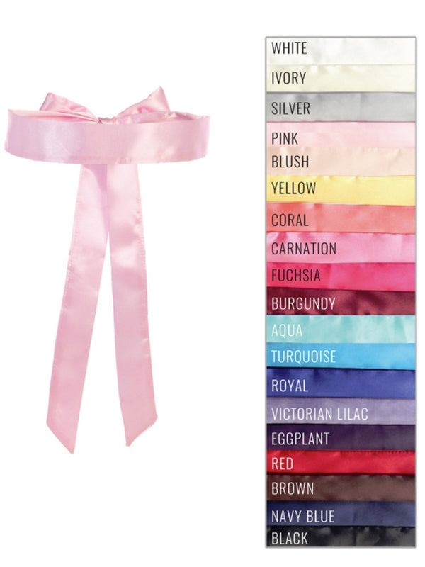 Tip Top Kids Girls Multi Color 1 1/2 Inch Special Occasion Elegant Belt Sash - SophiasStyle.com