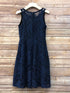Petite Adele Girls Royal Blue Sweet Lace Sleeveless Christmas Dress 6-16 - SophiasStyle.com