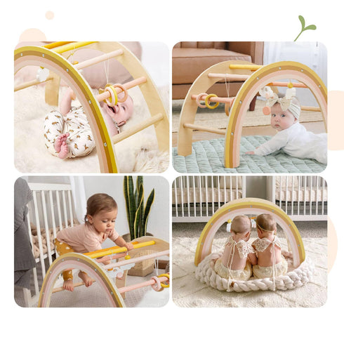 Tiny Land® 2 in 1 Baby Gym