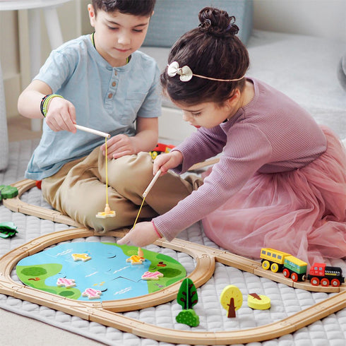 tiny-land®-wooden-train-set-110-pcs--Sophia's Style--6