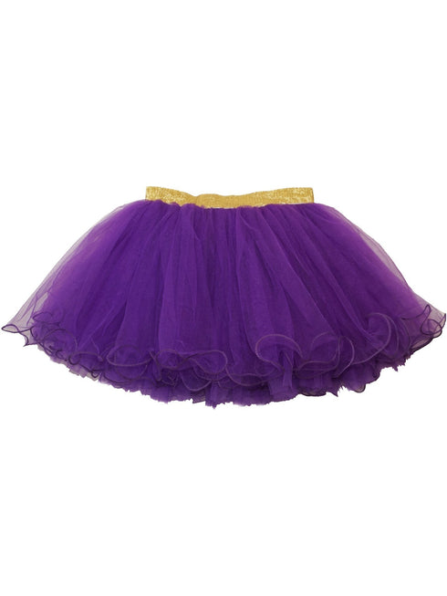 Girls Multi Colors Elastic Waist Mesh Ruffle Tutu Skirt 9M-8 - SophiasStyle.com