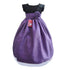 Little Girls Black Purple Velvet Glitter Tulle Christmas Occasion Dress 2-6 - SophiasStyle.com