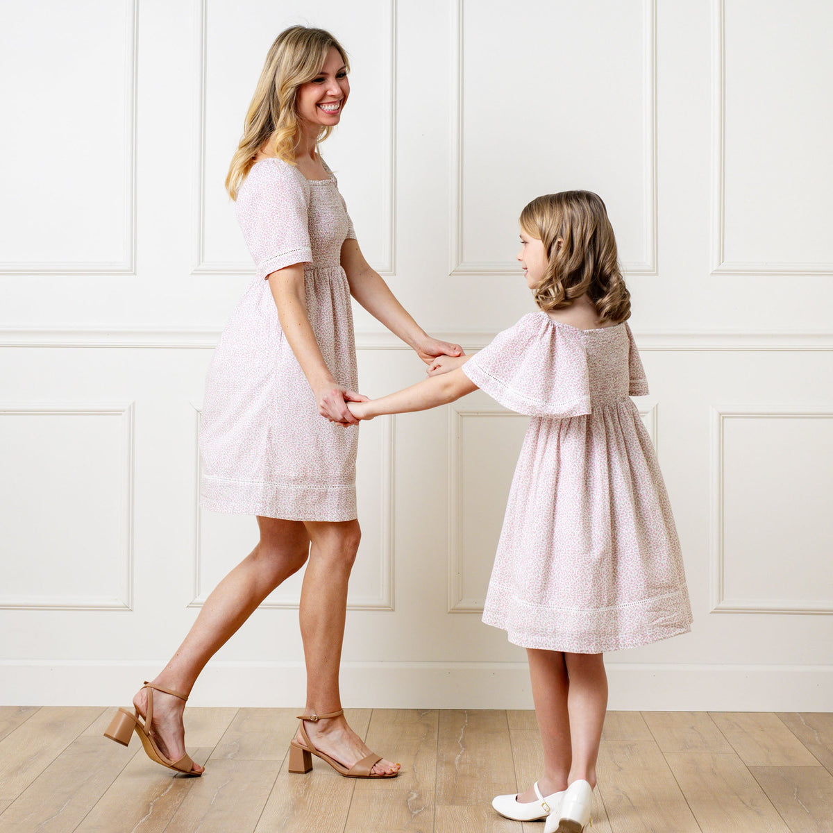 Organic Bell Sleeve Smocked Dress at Sophia's Style – SophiasStyle.com