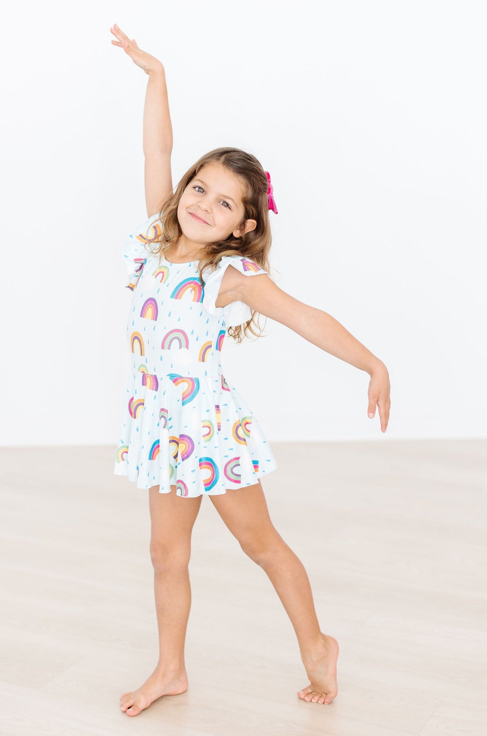 Leotardo Mod. 9355 Niña || Leotardo Para Ballet Con Encaje - Dance Field