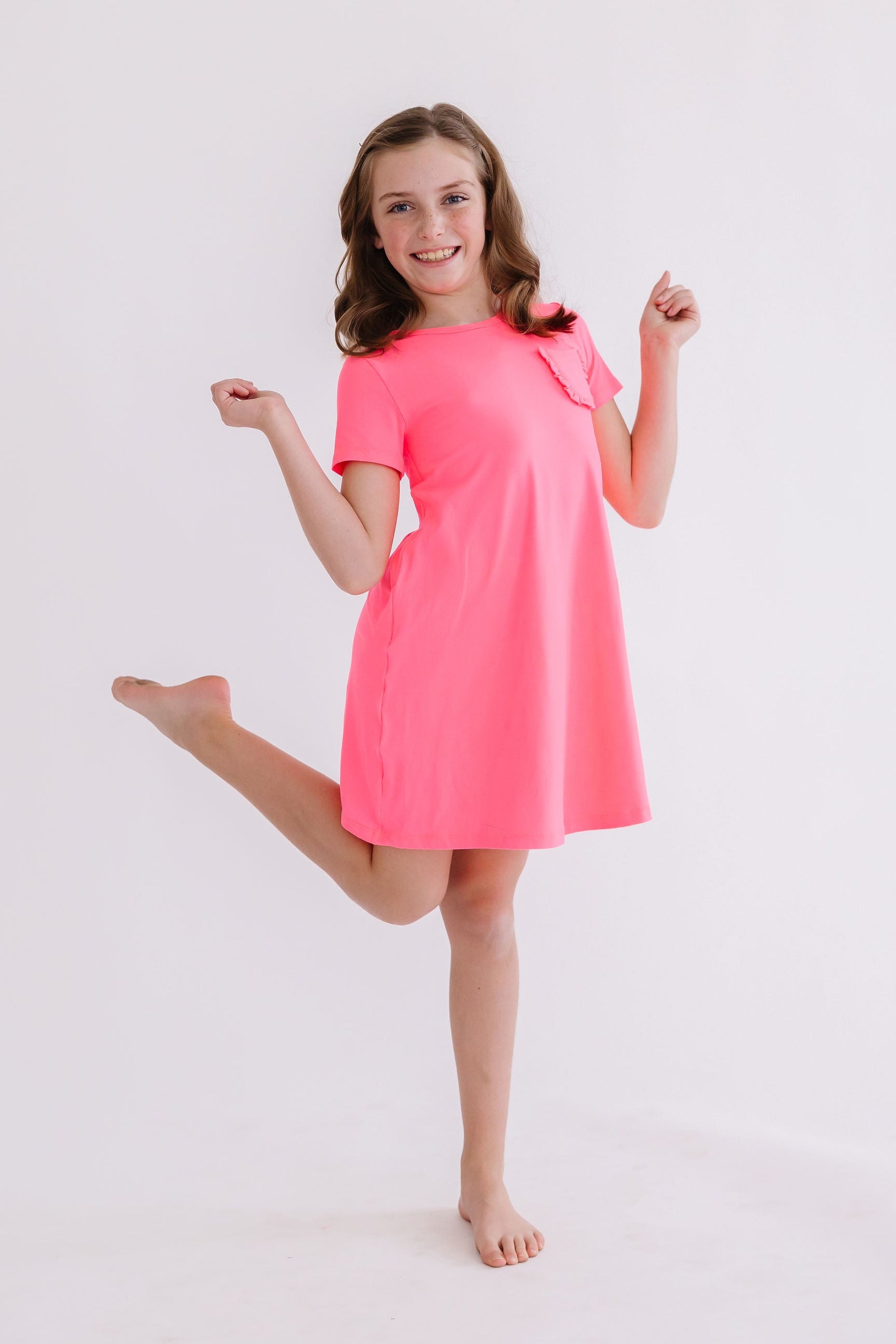neon oversized t shirt dress T-Shirt Dresses for Women
