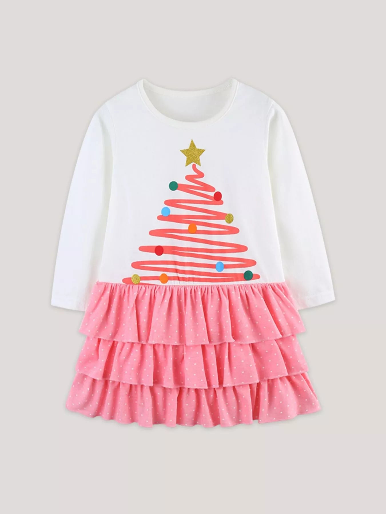 strapless open back dress Tinsel Twirl – Red Sequin Holiday Dress with Faux Fur Trim for Girls