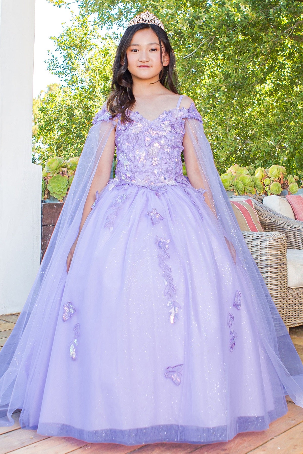 Purple Plum Lavender Lilac Flower Girl Dresses Sophiasstyle SophiasStyle