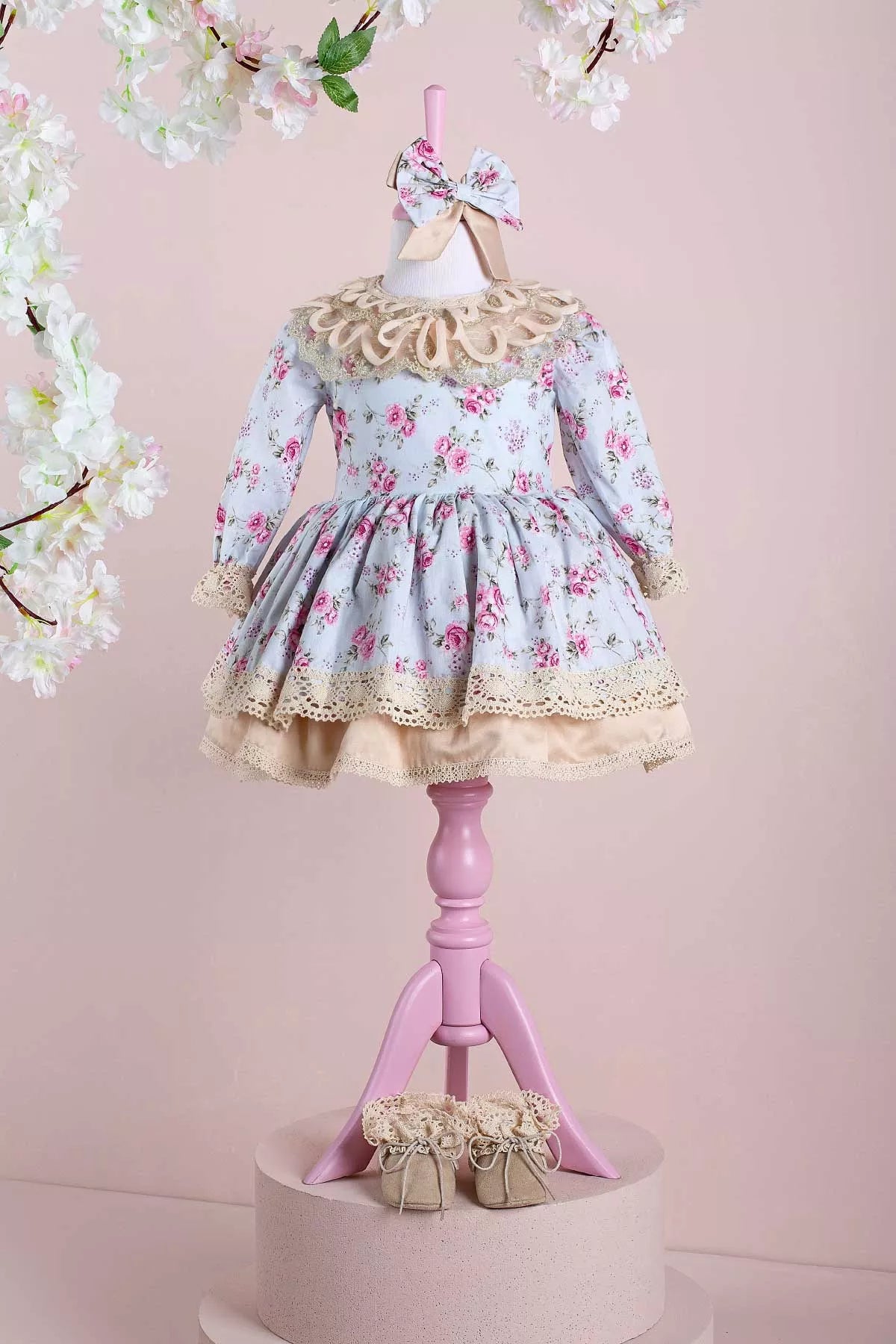 Gracie Baby Dress Set from THA Dressing at Sophia's Style 0-3 M