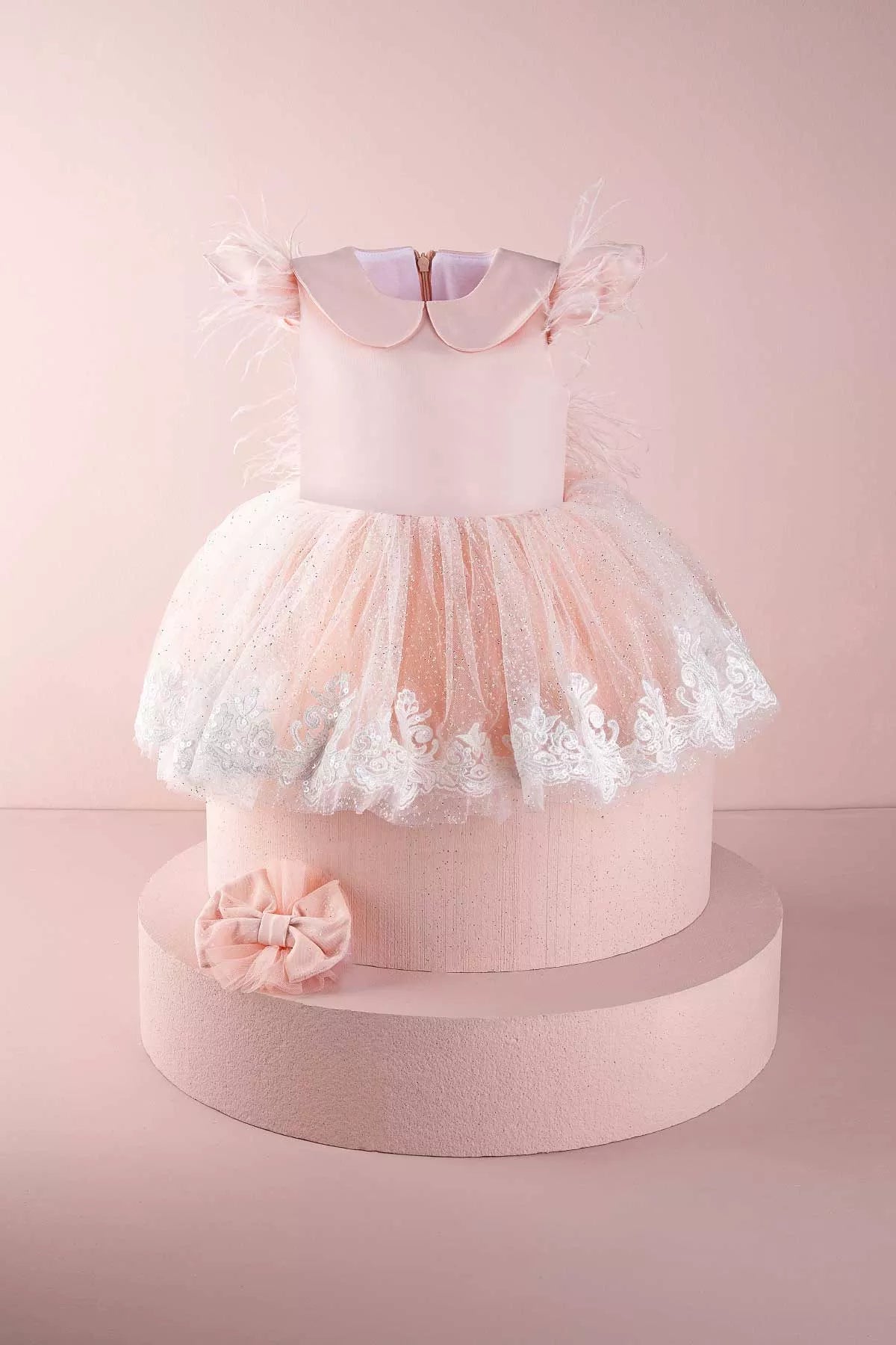 Hermione Pink Baby Dress from THA Dressing at Sophia's Style 18-24 M