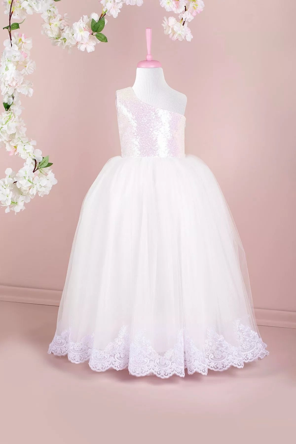 Lauren White Party Dress 3 Y