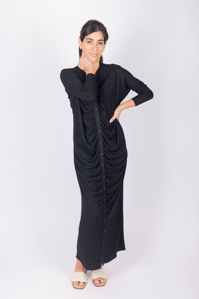 angie dresses Angie Cut Out Fuchsia Maxi Dress main image 0