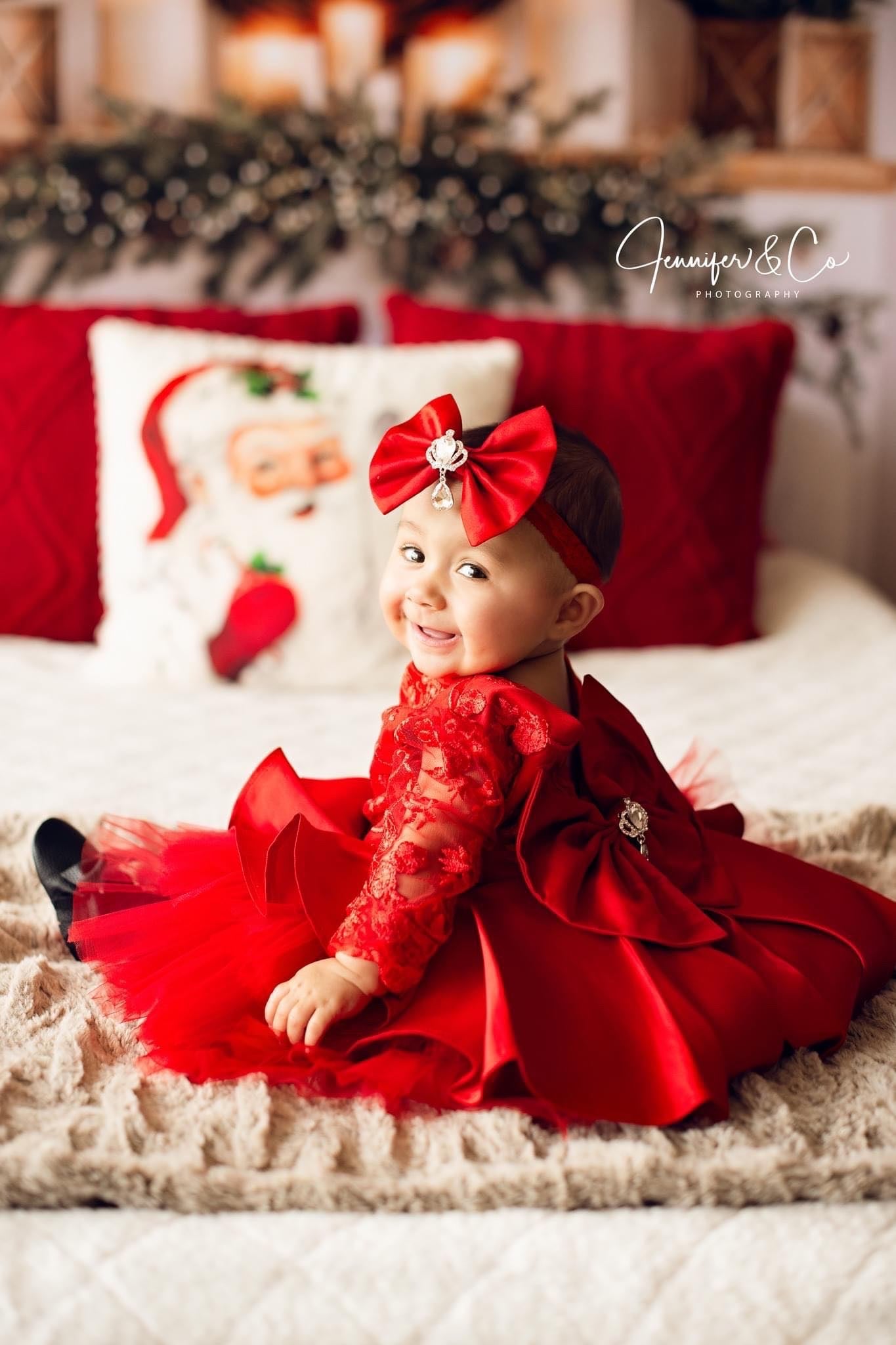 Girls christmas dresses size on sale 16