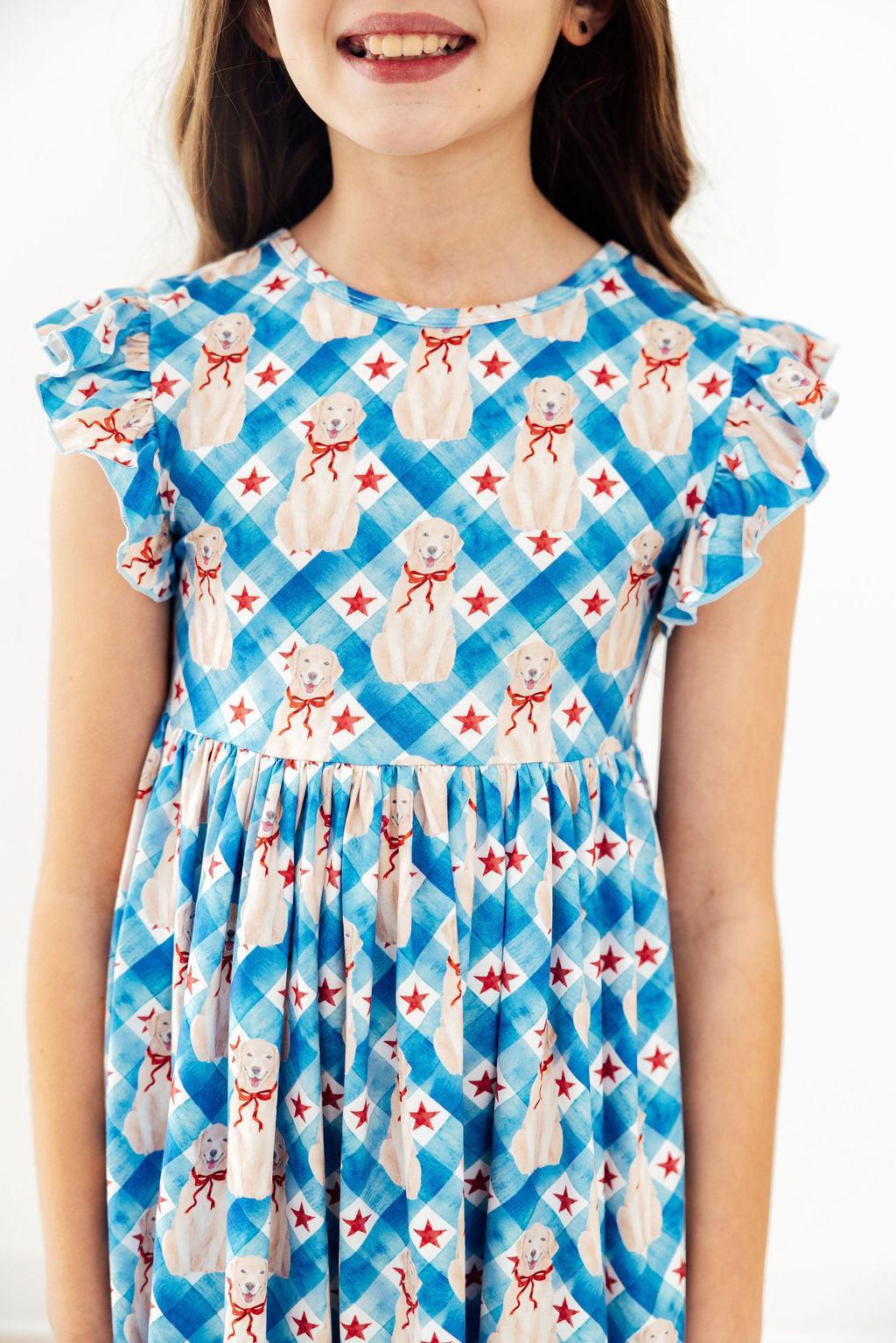 green emerald velvet dress Kids Graduation Dress: White with Royal Blue Details 5 US Numeric