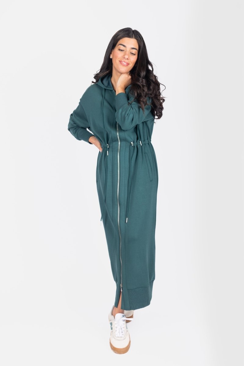 Mina Dress (Dark Green) From Yakira Bella At Sophias Style. –  SophiasStyle.com