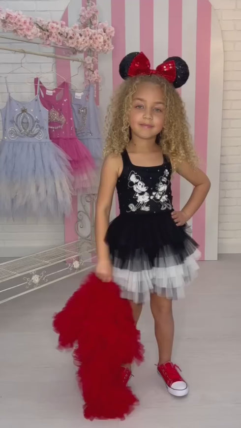Sparkly Minnie Mouse Tutu Dress, 12M-14 10