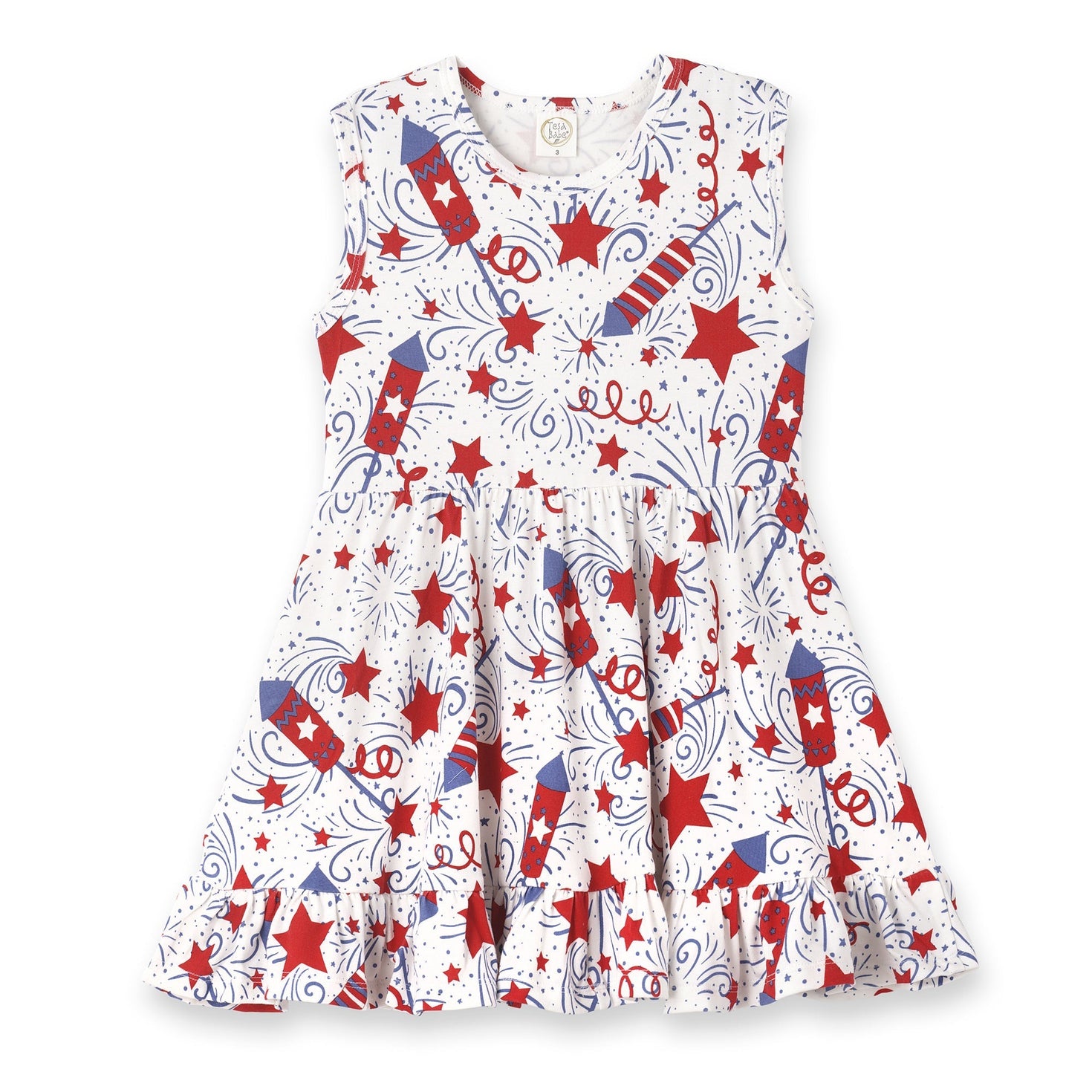 Tesa Babe Meadow Fields Bamboo Twirl Dress