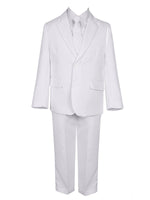 Rain Kids Boys Multi Color Slim Fit Fancy 5 pc Special Occasion Suit Set 2T-20 - SophiasStyle.com