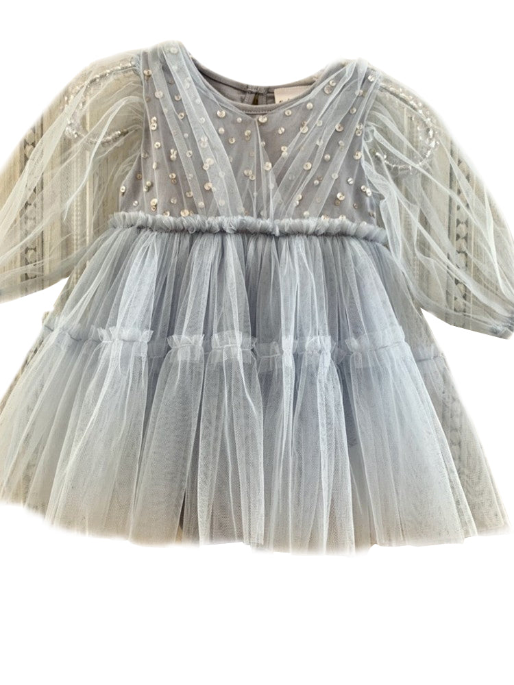 sachin and babi light blue dress Holiday Dressing  Maisonette