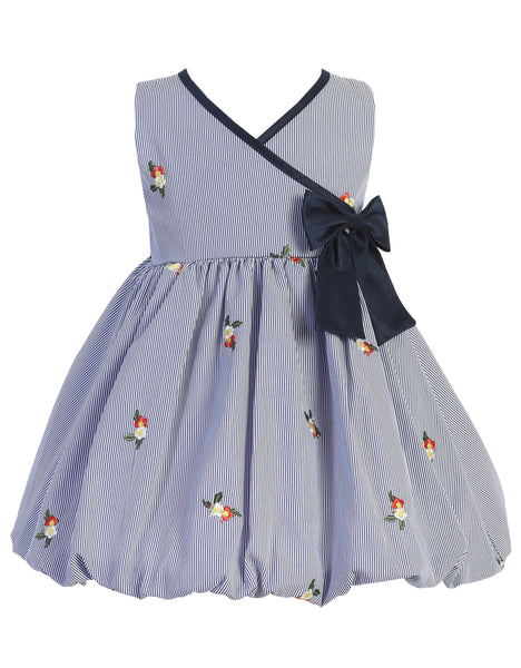 swea pea and lilli christmas dresses Swea Pea & Lilli Red Velvet Bubble Dress W/ Glitter Trim & Bow - Size: 3T
