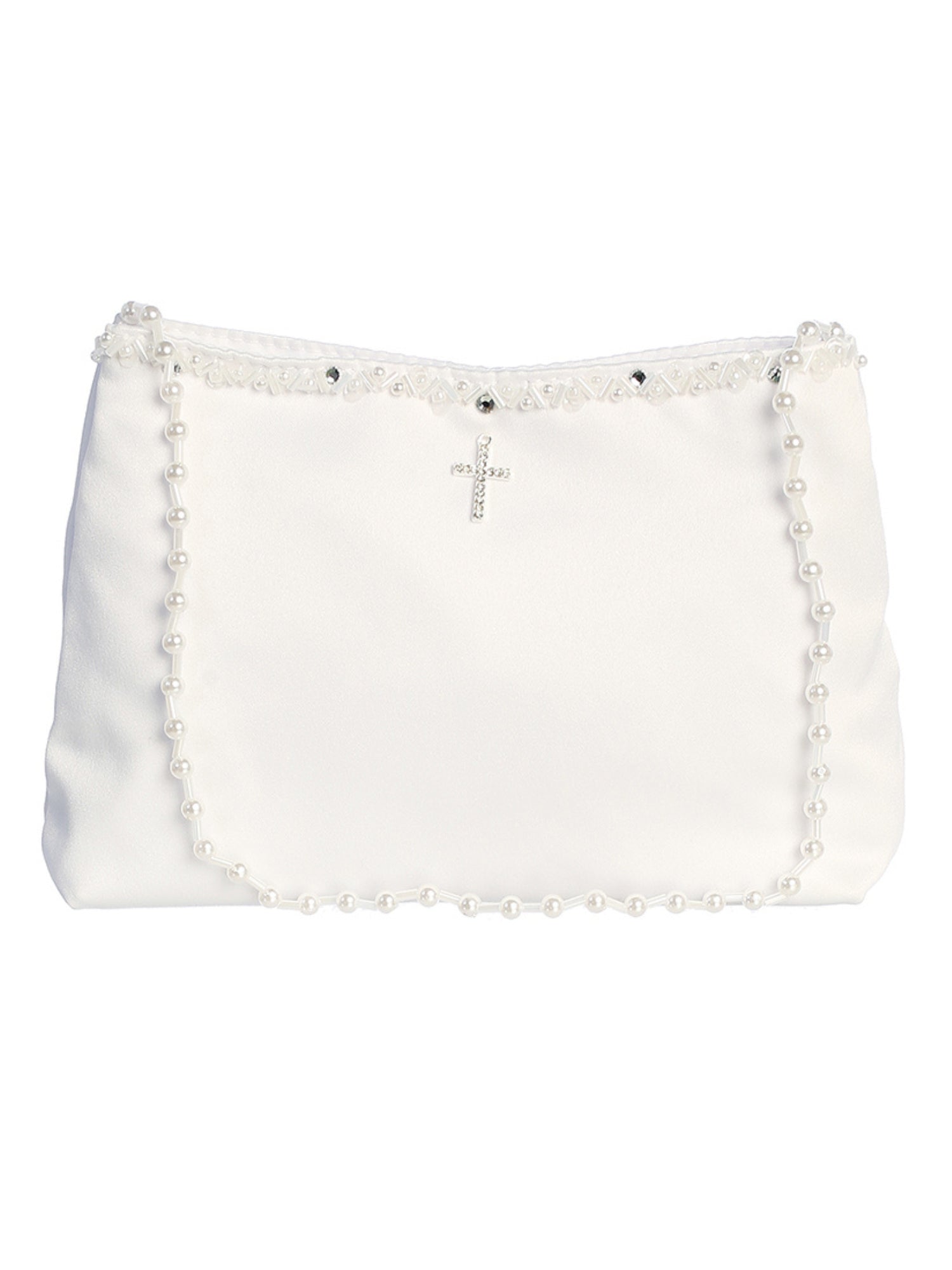 First Holy Communion Rosary and Rosary Pouch - For Girl - MADE IN ITAL –  Italian Children's Market
